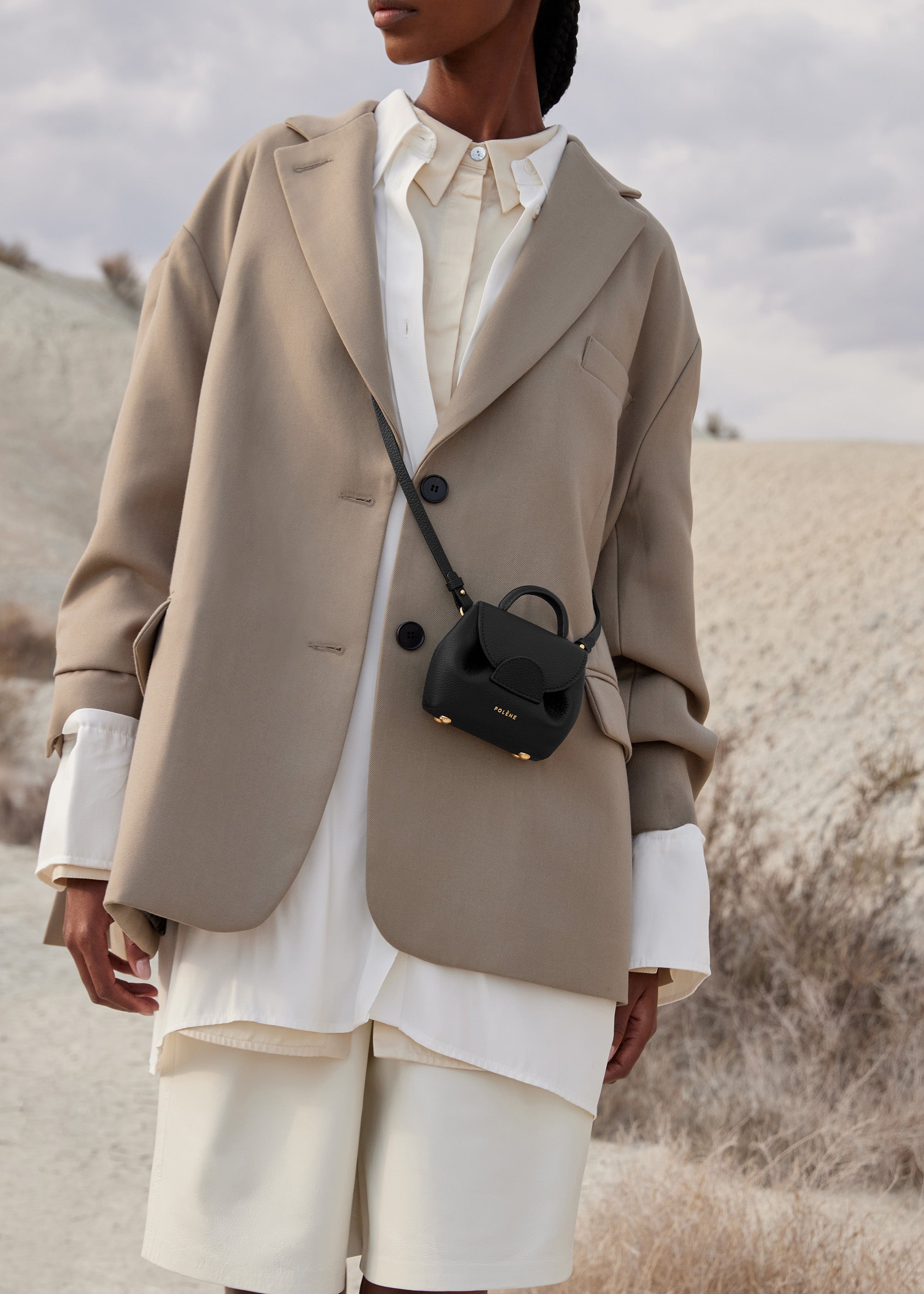 Polene Numero Un Micro Textured Black