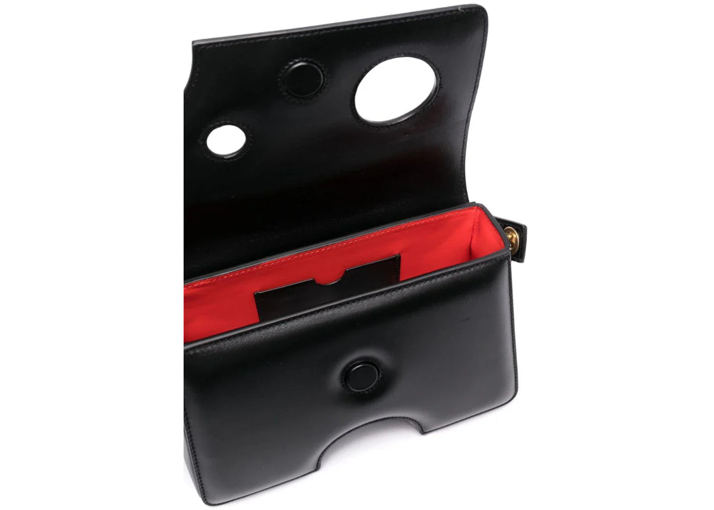 off-white burrow-22 shoulder bag black