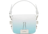 Off-White Degrade Baby Flap Bag Light Blue