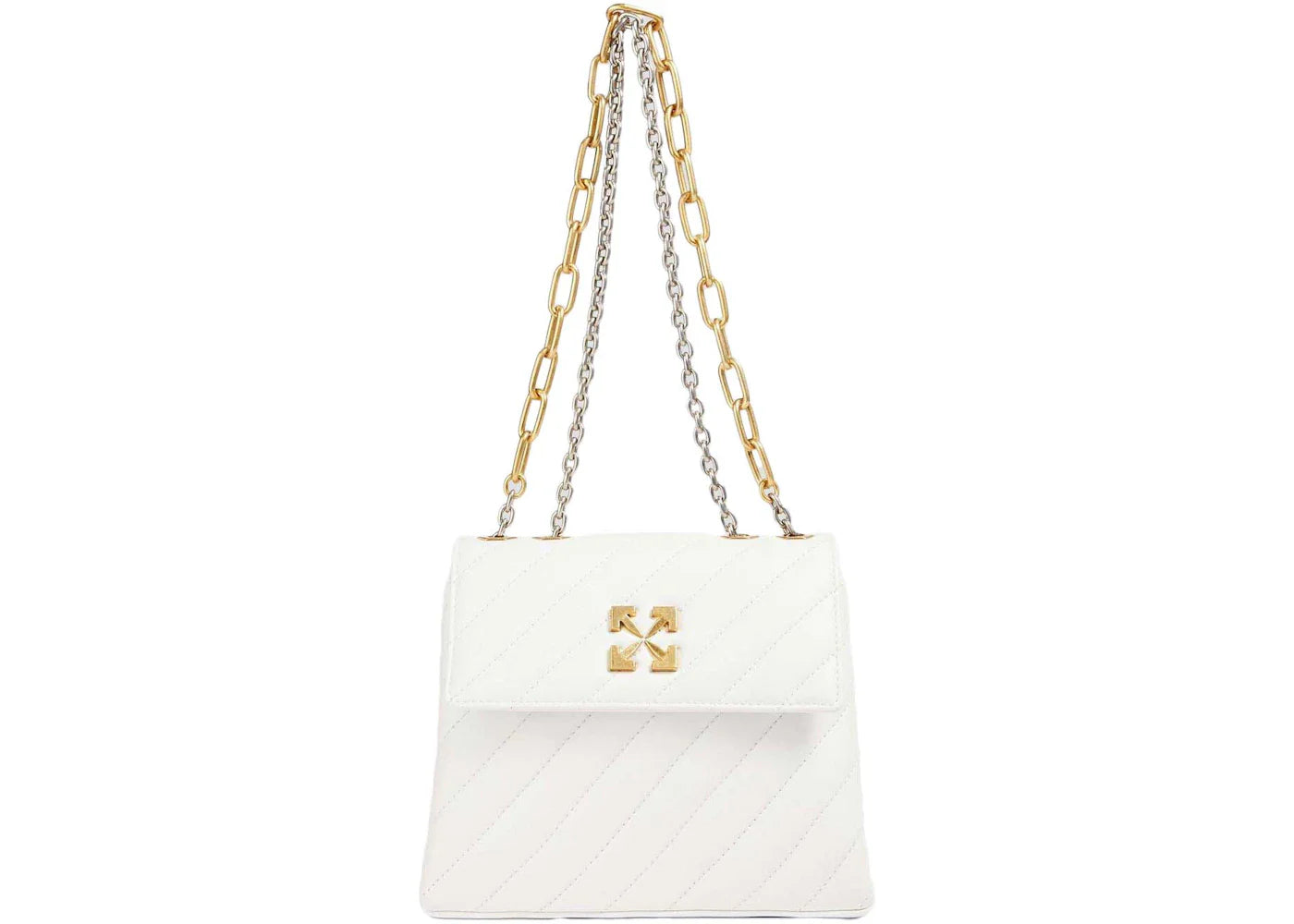 off-white jackhammer shoulder bag white