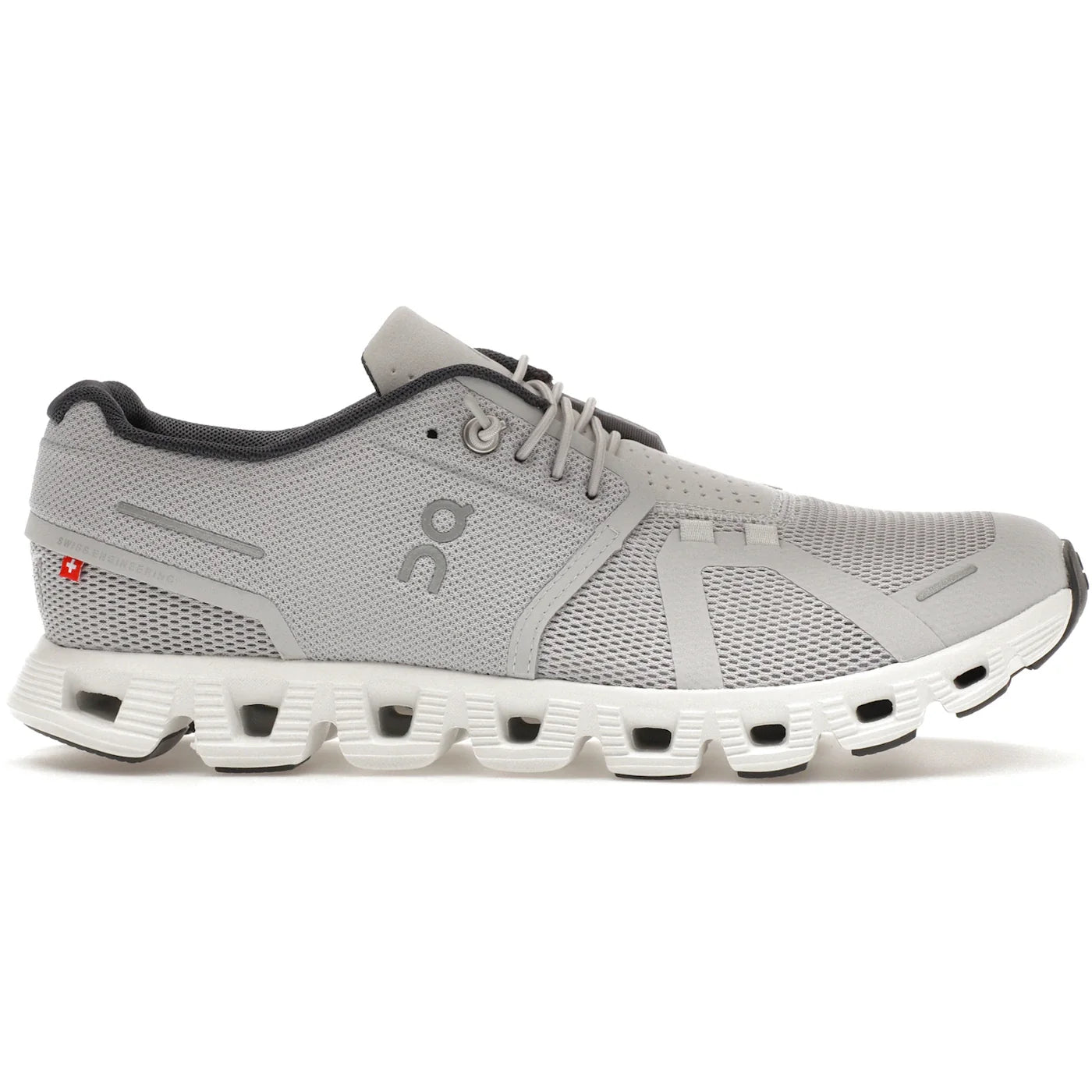 On Running Cloud 5 Glacier Grey White