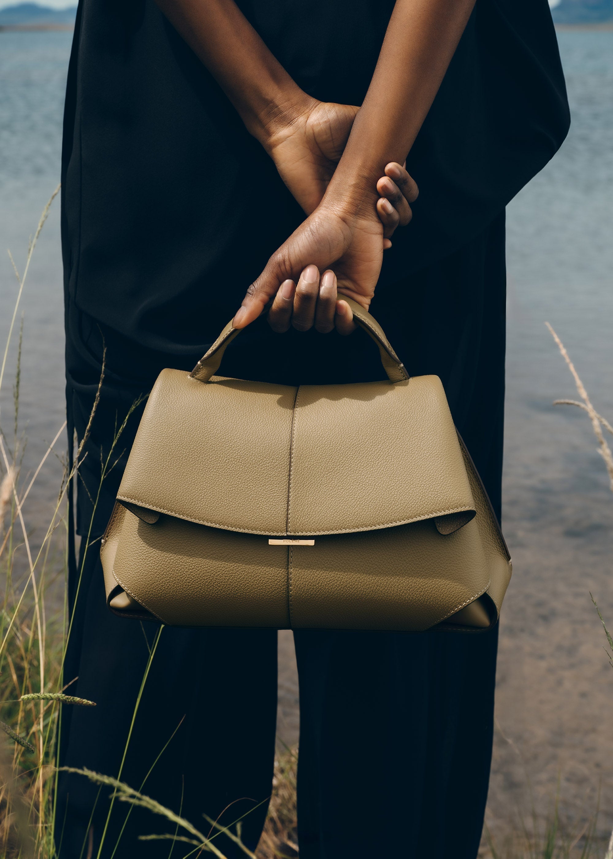 Polene Mokki Textured Smoky Olive