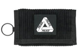 Palace Corduroy Tri Wallet Black