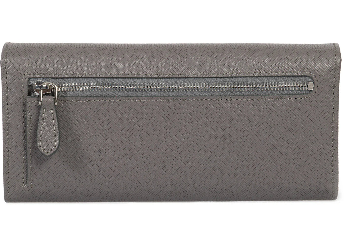 Prada Continental Wallet Saffiano Leather Marmo