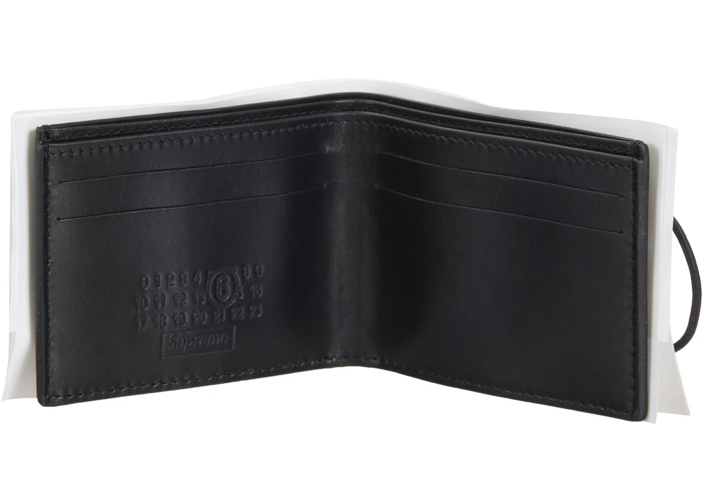 supreme mm6 maison margiela receipt wallet multicolor