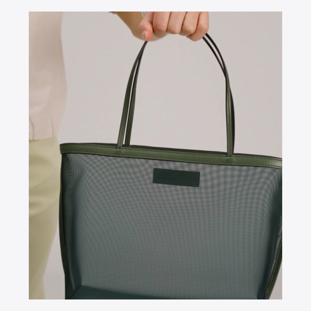 Tory Burch Mesh Tote Warm Sand