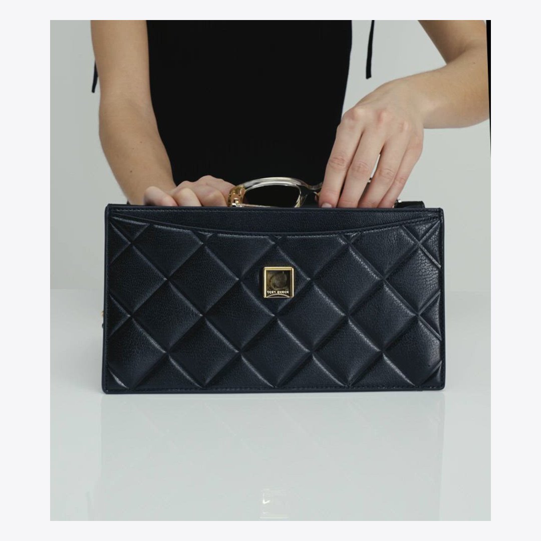 Tory Burch Fleming Shoulder Bag Vanilla Soft Serve
