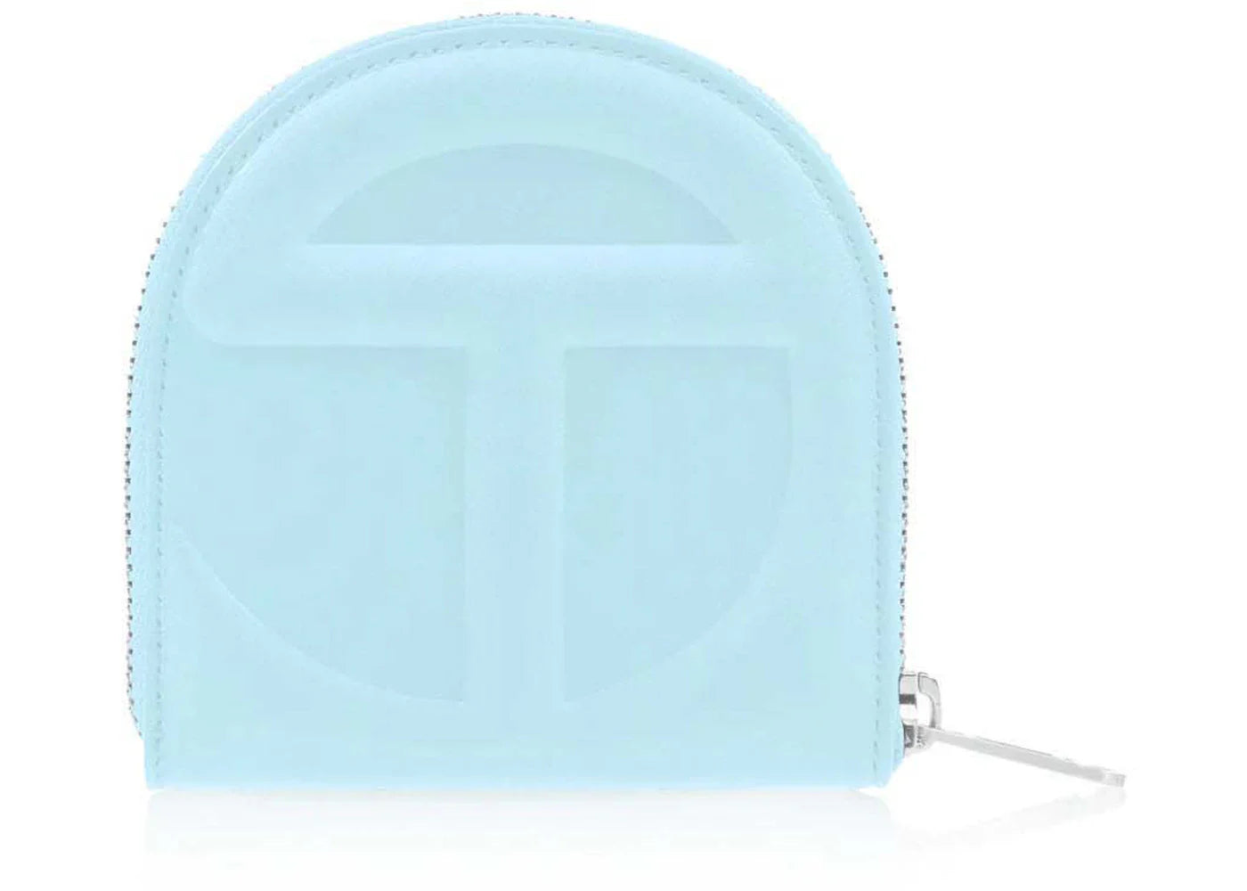 telfar wallet pool blue