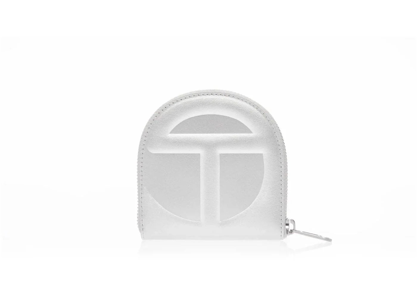 Telfar Wallet Silver