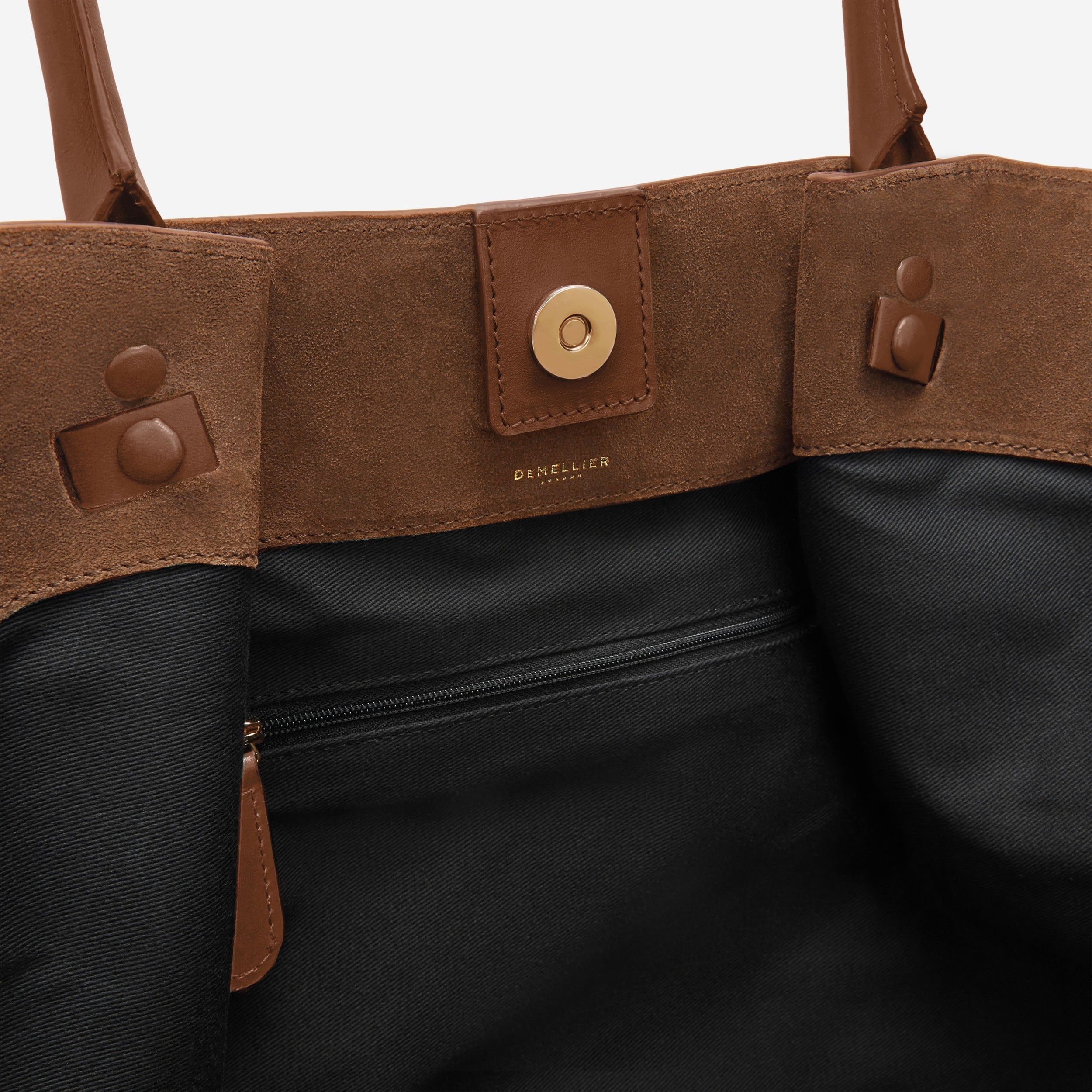 DeMellier The New York deep tan suede & tan smooth