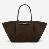 DeMellier The New York mocha suede & mocha smooth