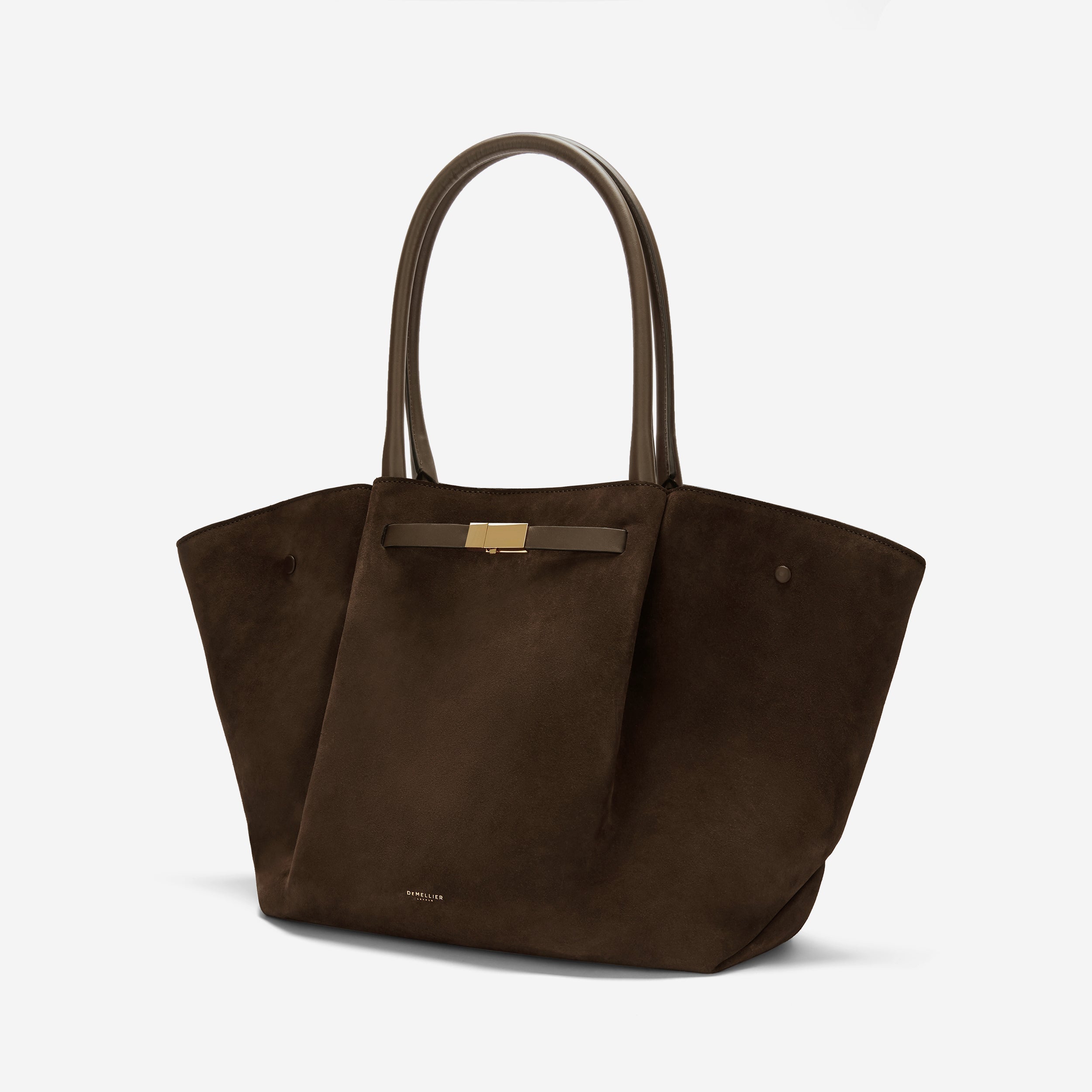 DeMellier The New York mocha suede & mocha smooth