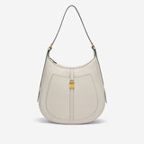 DeMellier The Siena Hobo off-white small grain
