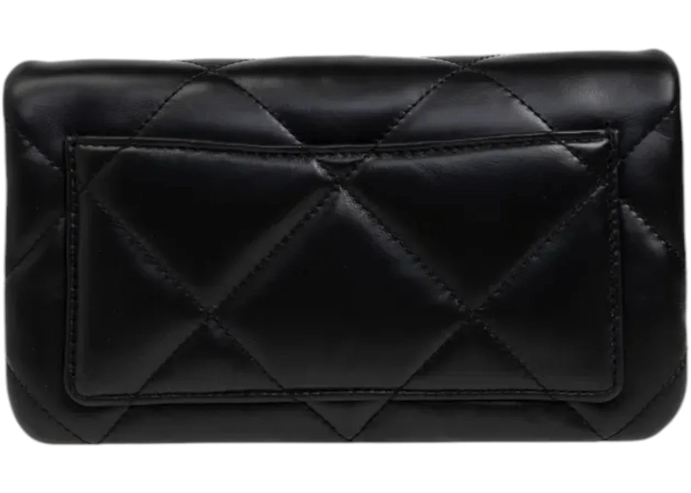 Tory Burch Kira Diamond Quilt Chain Wallet Black