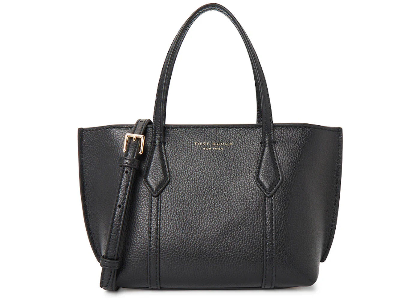 Tory Burch Perry Mini Tote Black