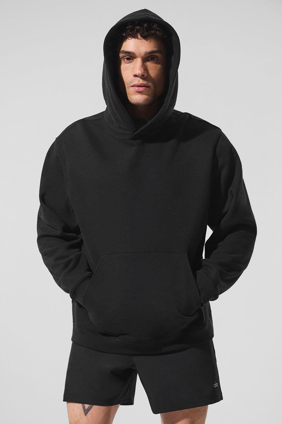 Alo Yoga Renown Heavy Weight Hoodie - Black