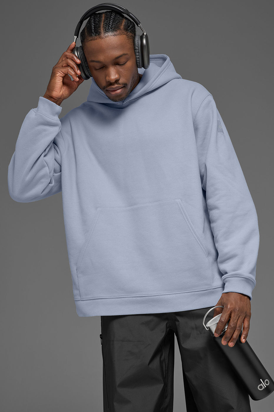 Alo Yoga Renown Heavy Weight Hoodie - Winter Frost