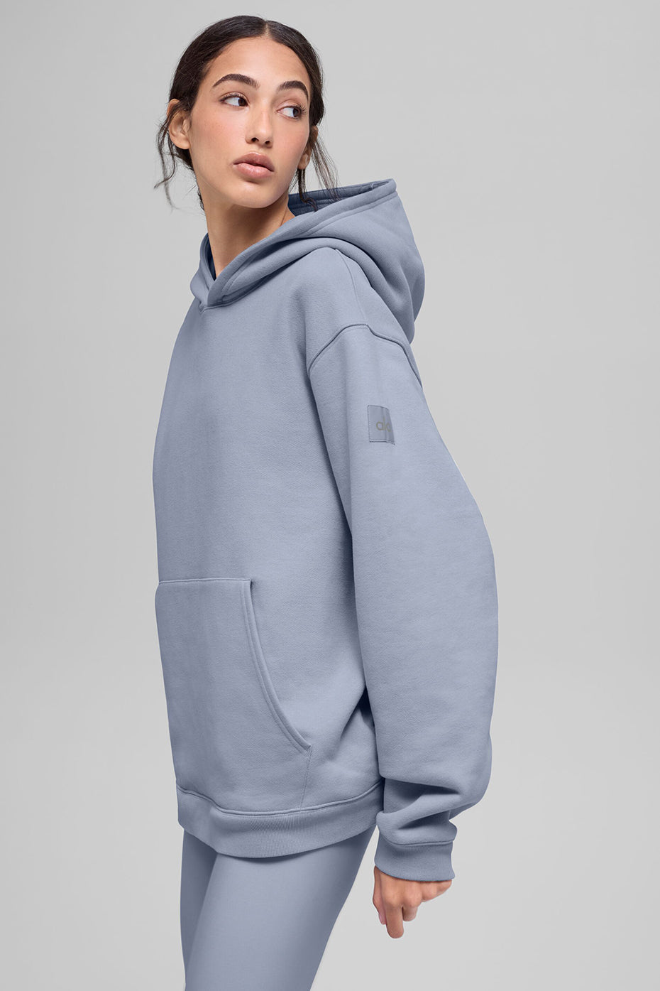 Alo Yoga Renown Heavy Weight Hoodie - Winter Frost