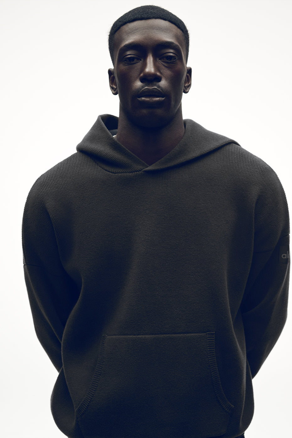 Alo Yoga Scholar Hooded Sweater - Anthracite