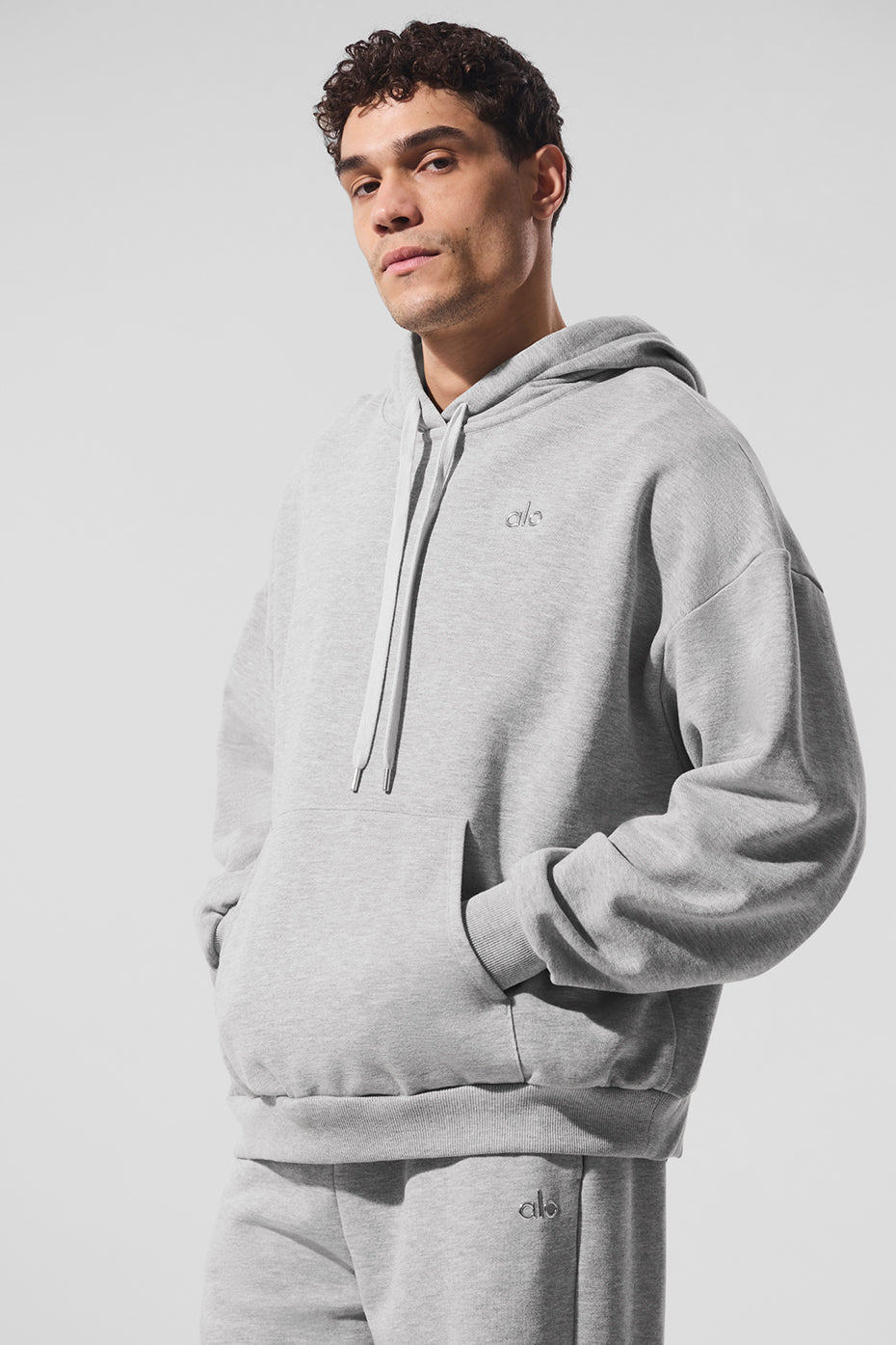 Alo Yoga Accolade Hoodie - Athletic Heather Grey