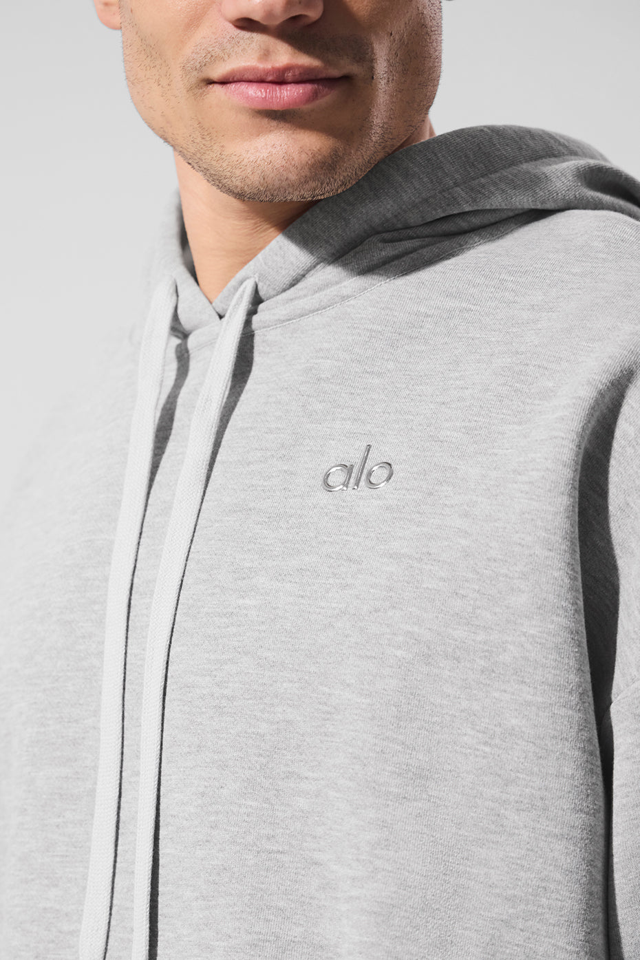 Alo Yoga Accolade Hoodie - Athletic Heather Grey