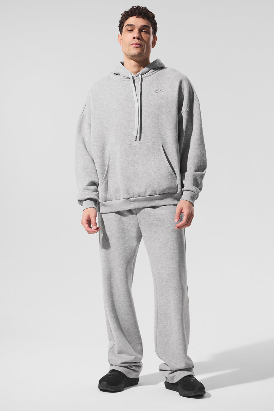 Alo Yoga Accolade Hoodie - Athletic Heather Grey