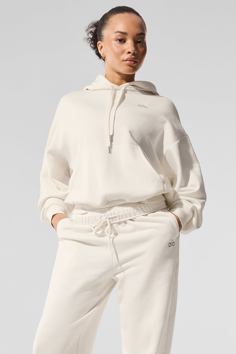 Alo Yoga Accolade Hoodie - Ivory