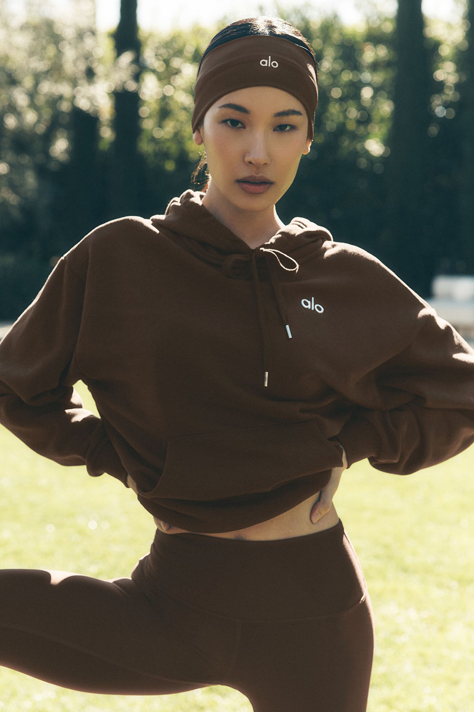 Alo Yoga Accolade Hoodie - Espresso