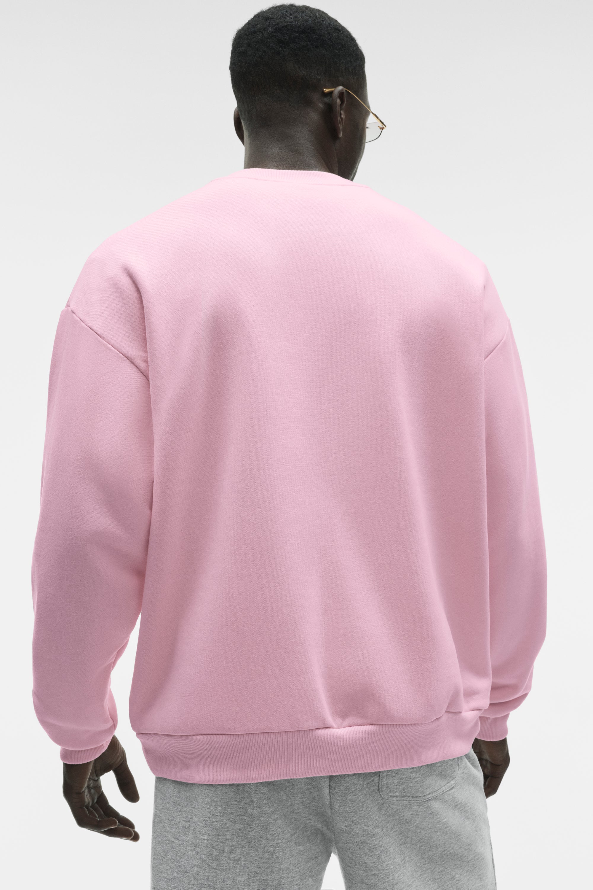 Alo Yoga Accolade Crew Neck Pullover - Pink Marshmallow