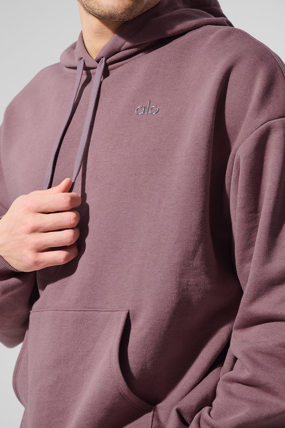 Alo Yoga Accolade Hoodie - Smoky Quartz