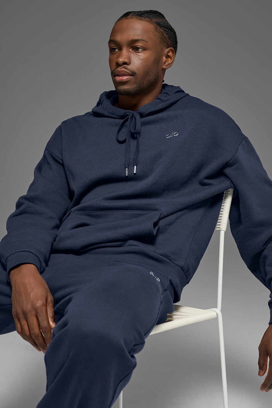 Alo Yoga Accolade Hoodie - Navy