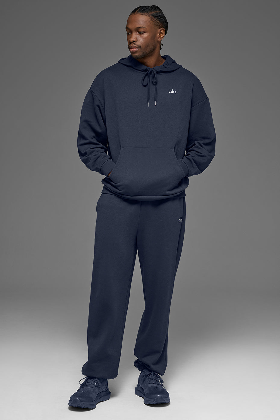 Alo Yoga Accolade Hoodie - Navy