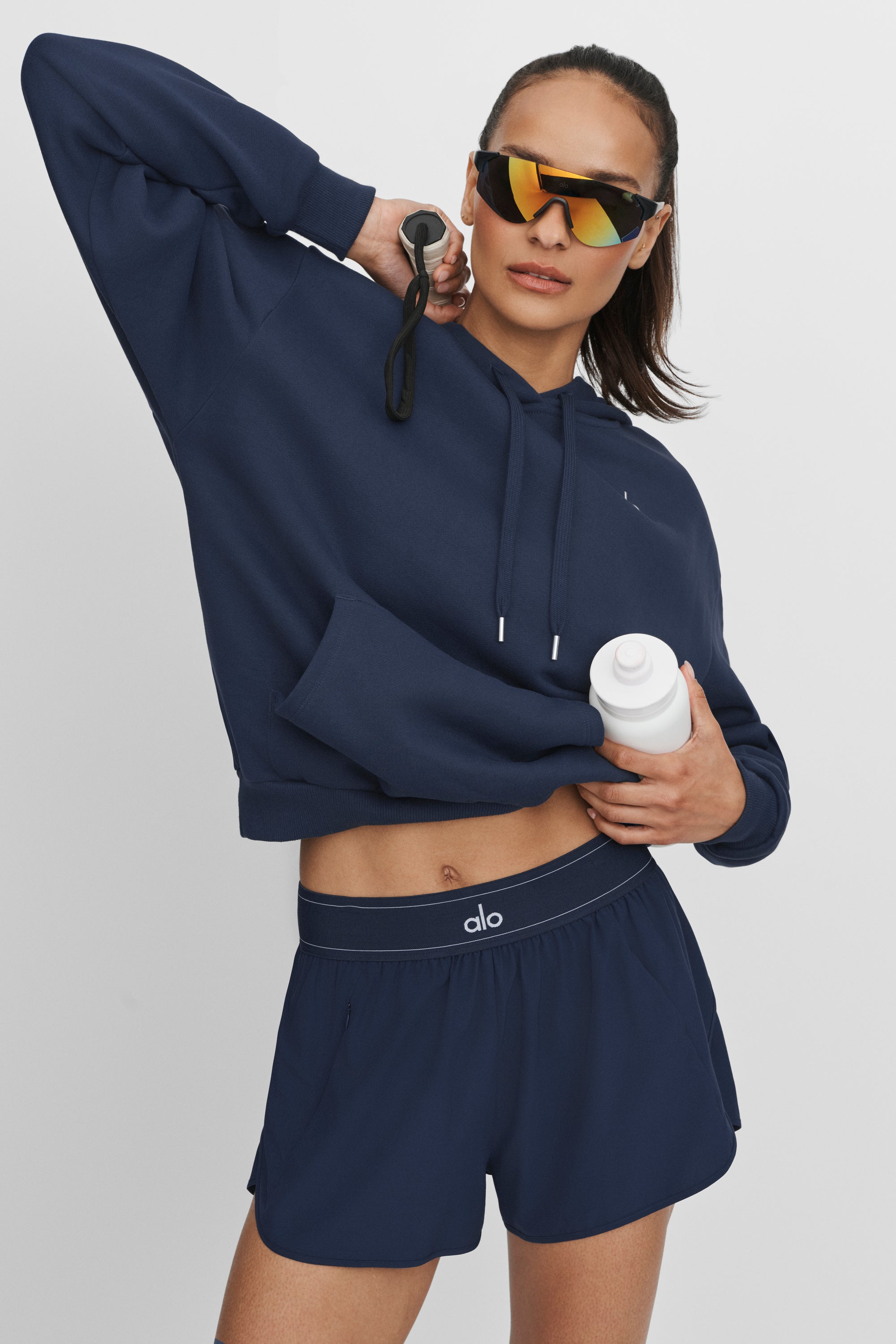 Alo Yoga Accolade Hoodie - Navy
