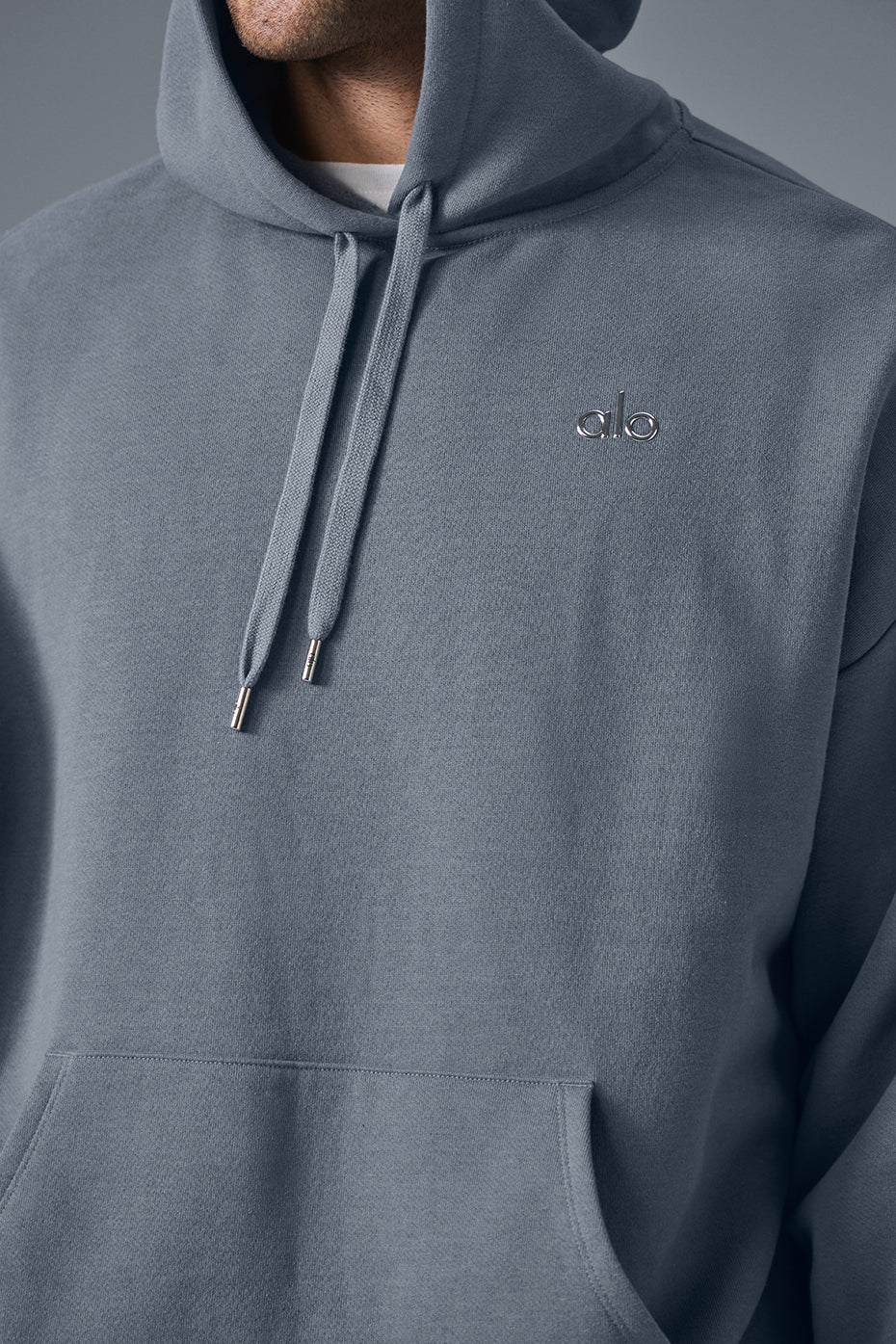 Alo Yoga Accolade Hoodie - Steel Grey
