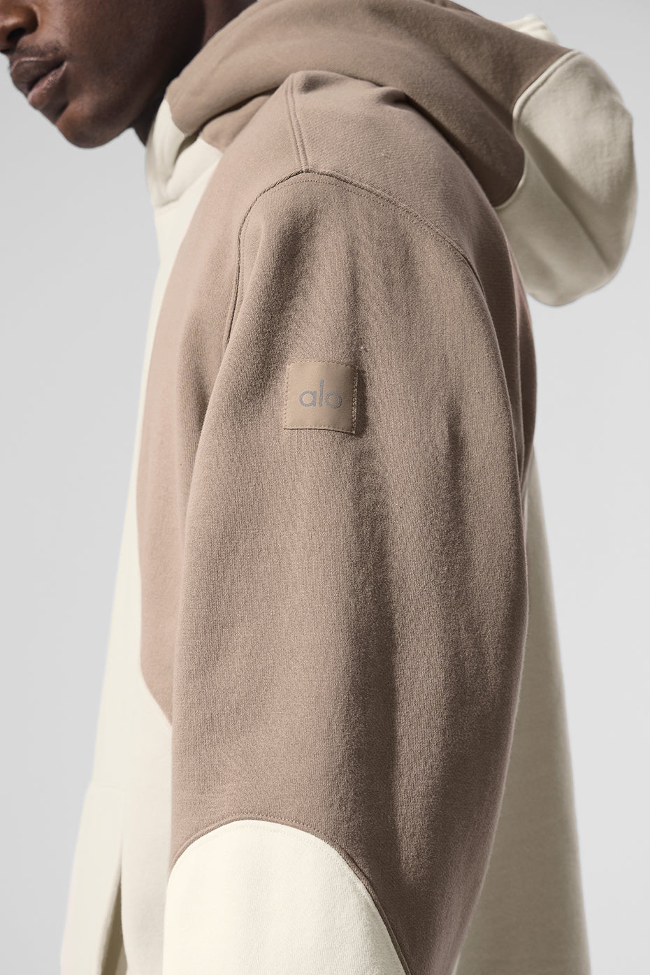 Alo Yoga Make Waves Hoodie - Ivory/Bone/Gravel