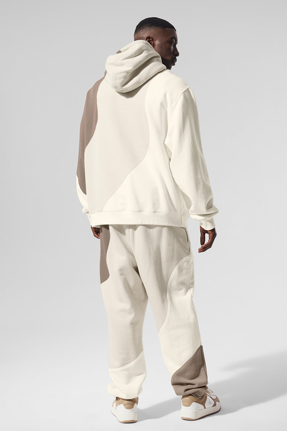 Alo Yoga Make Waves Hoodie - Ivory/Bone/Gravel
