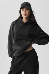Alo Yoga Make Waves Hoodie - Vintage Black Tonal
