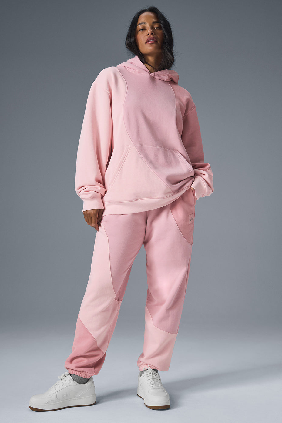 Alo Yoga Make Waves Hoodie - Sunset Pink Tonal
