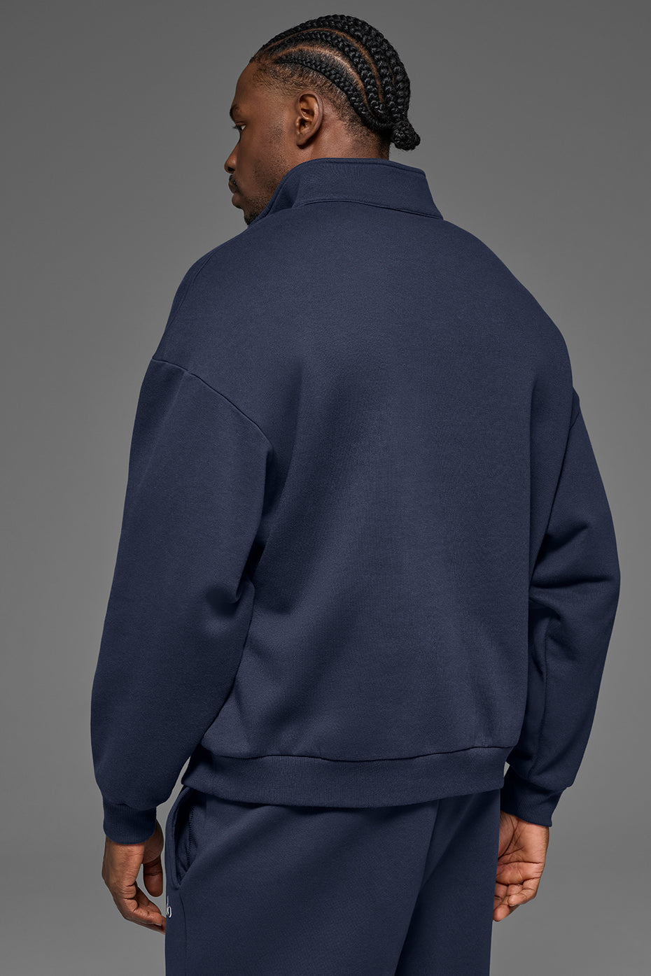 Alo Yoga Accolade 1/4 Zip Pullover - Navy