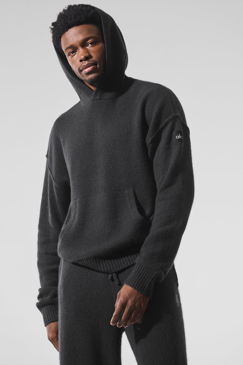 Alo Yoga Wool Cashmere New Class Hoodie - Black