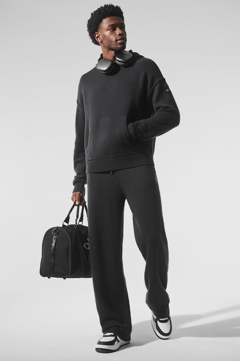 Alo Yoga Wool Cashmere New Class Hoodie - Black