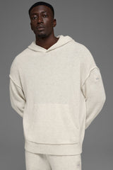 Alo Yoga Wool Cashmere New Class Hoodie - Bone Heather
