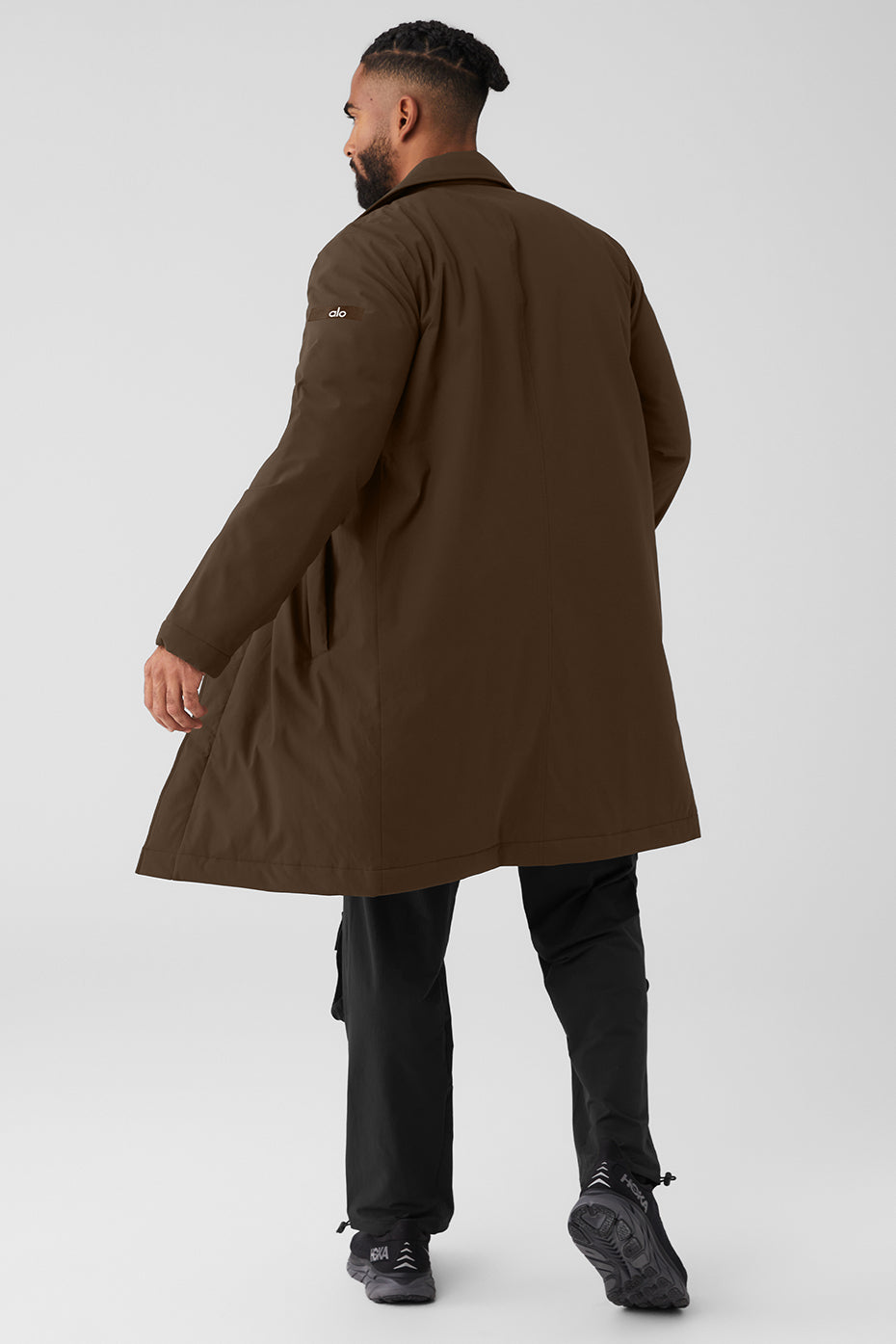 Alo Yoga Signature Overcoat - Espresso