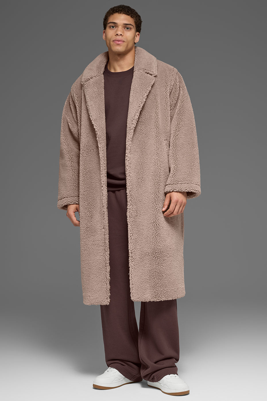 Alo Yoga Oversized Sherpa Trench - Chai Latte
