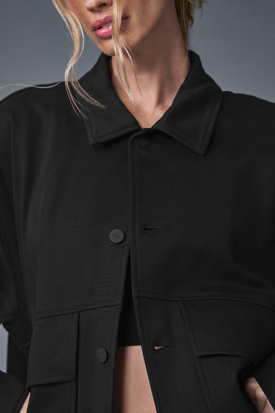 Alo Yoga Unisex One Up Jacket - Black