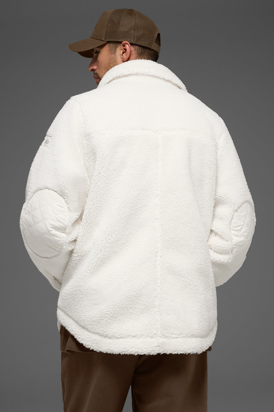 Alo Yoga Sherpa Edge Shacket - Ivory
