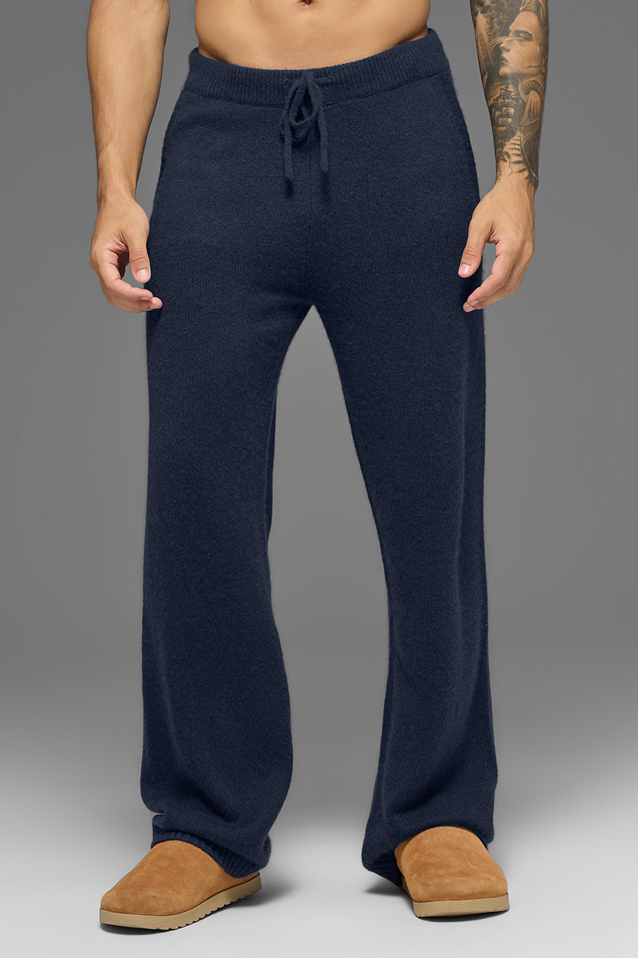 Alo Yoga Wool Cashmere New Class Sweatpant - Navy
