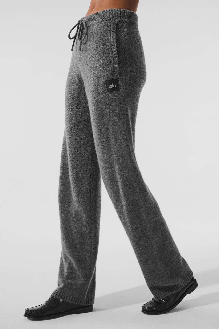Alo Yoga Wool Cashmere New Class Sweatpant - Platinum Grey