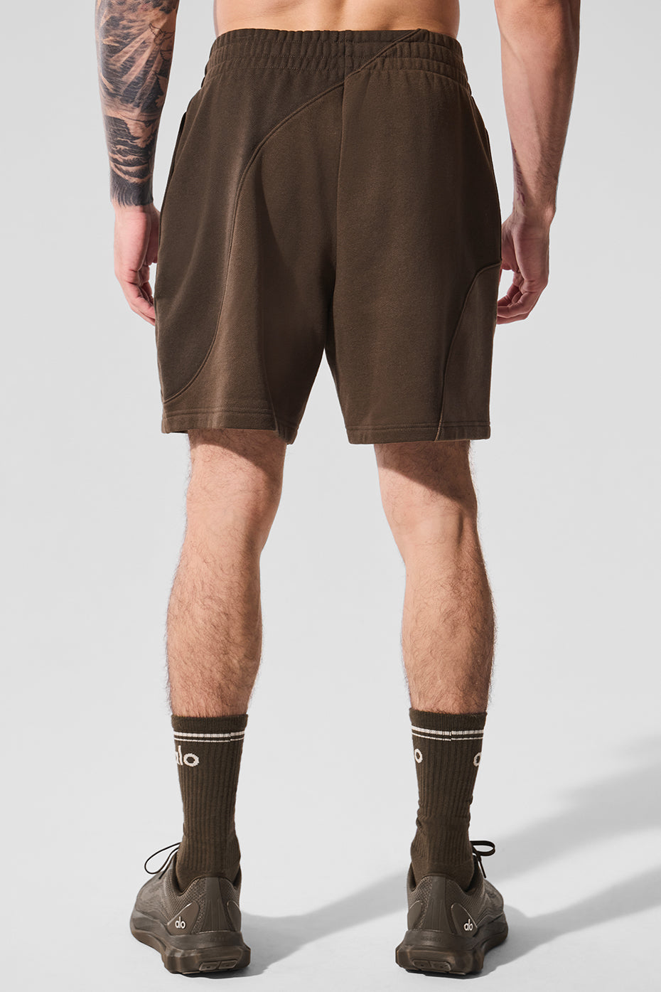 Alo Yoga 7" Make Waves Short - Espresso Tonal