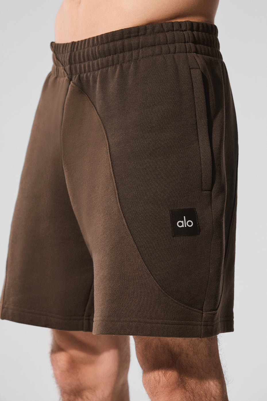 Alo Yoga 7" Make Waves Short - Espresso Tonal